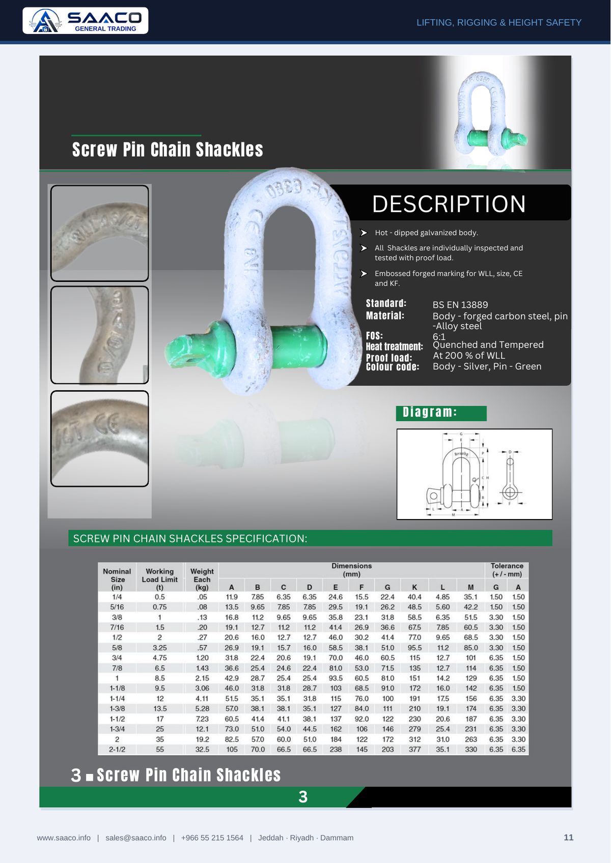 SAACO General Trading profile and product catalogue — page 11