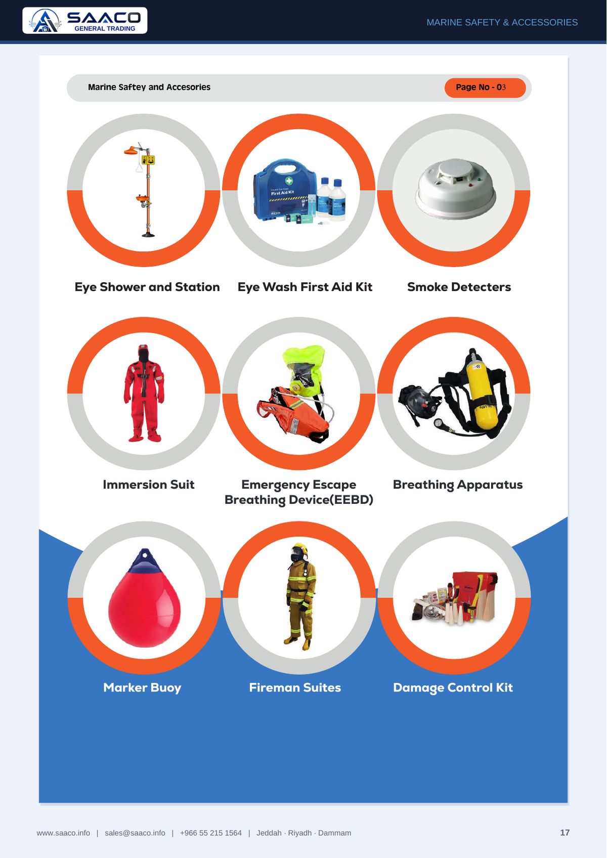 SAACO General Trading profile and product catalogue — page 17