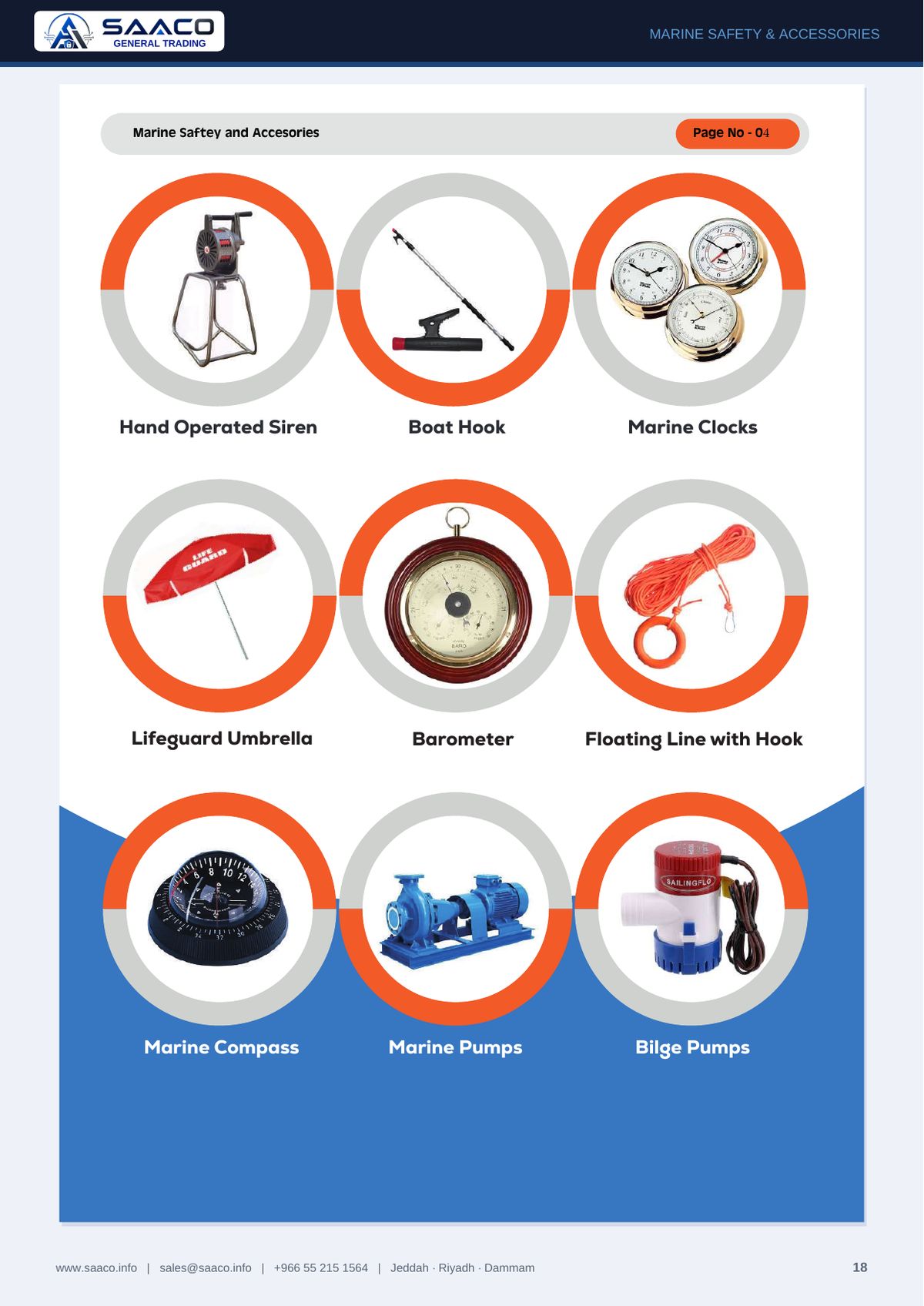 SAACO General Trading profile and product catalogue — page 18