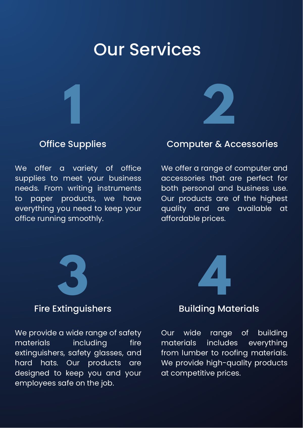 SAACO General Trading profile and product catalogue — page 2