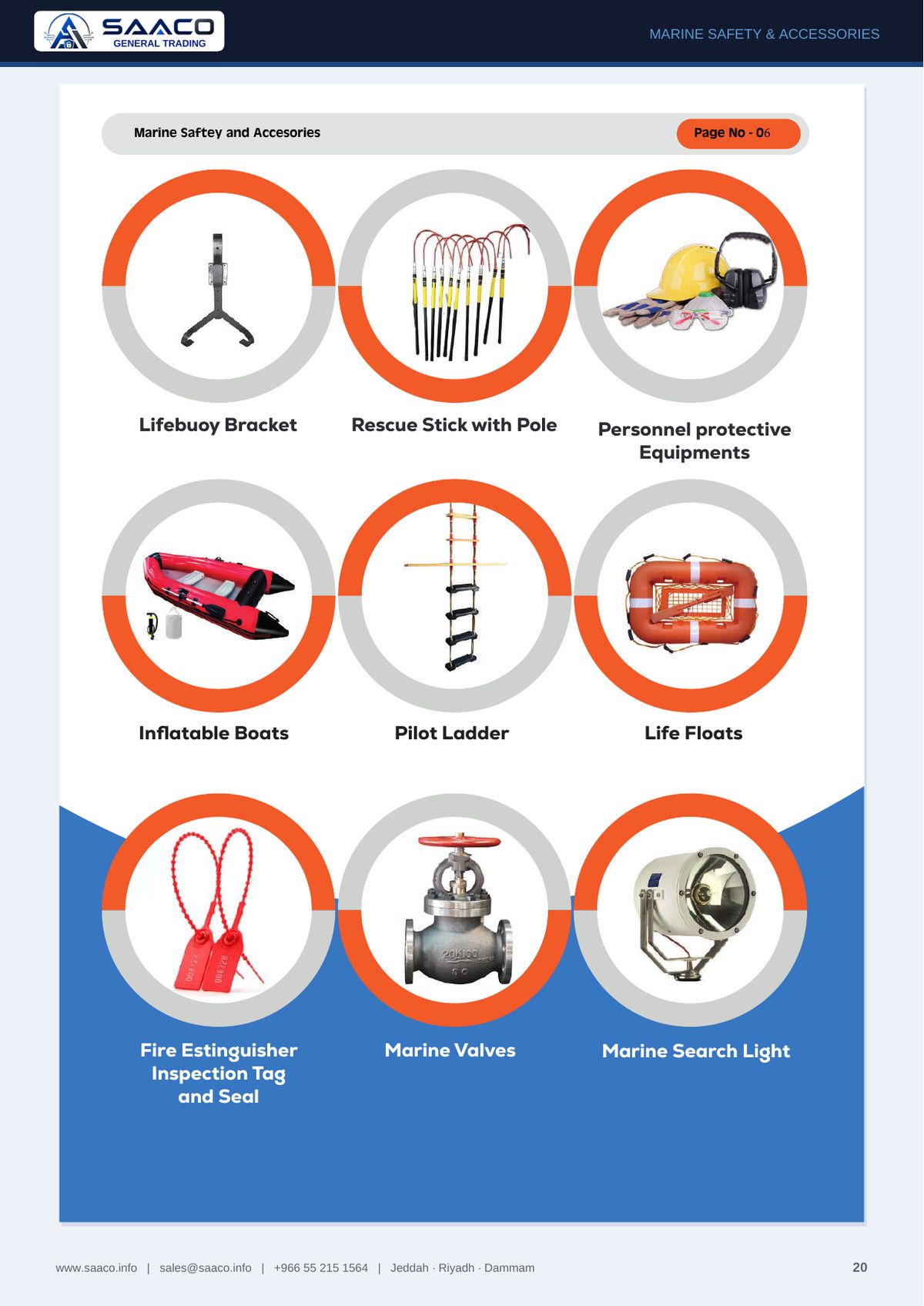 SAACO General Trading profile and product catalogue — page 20