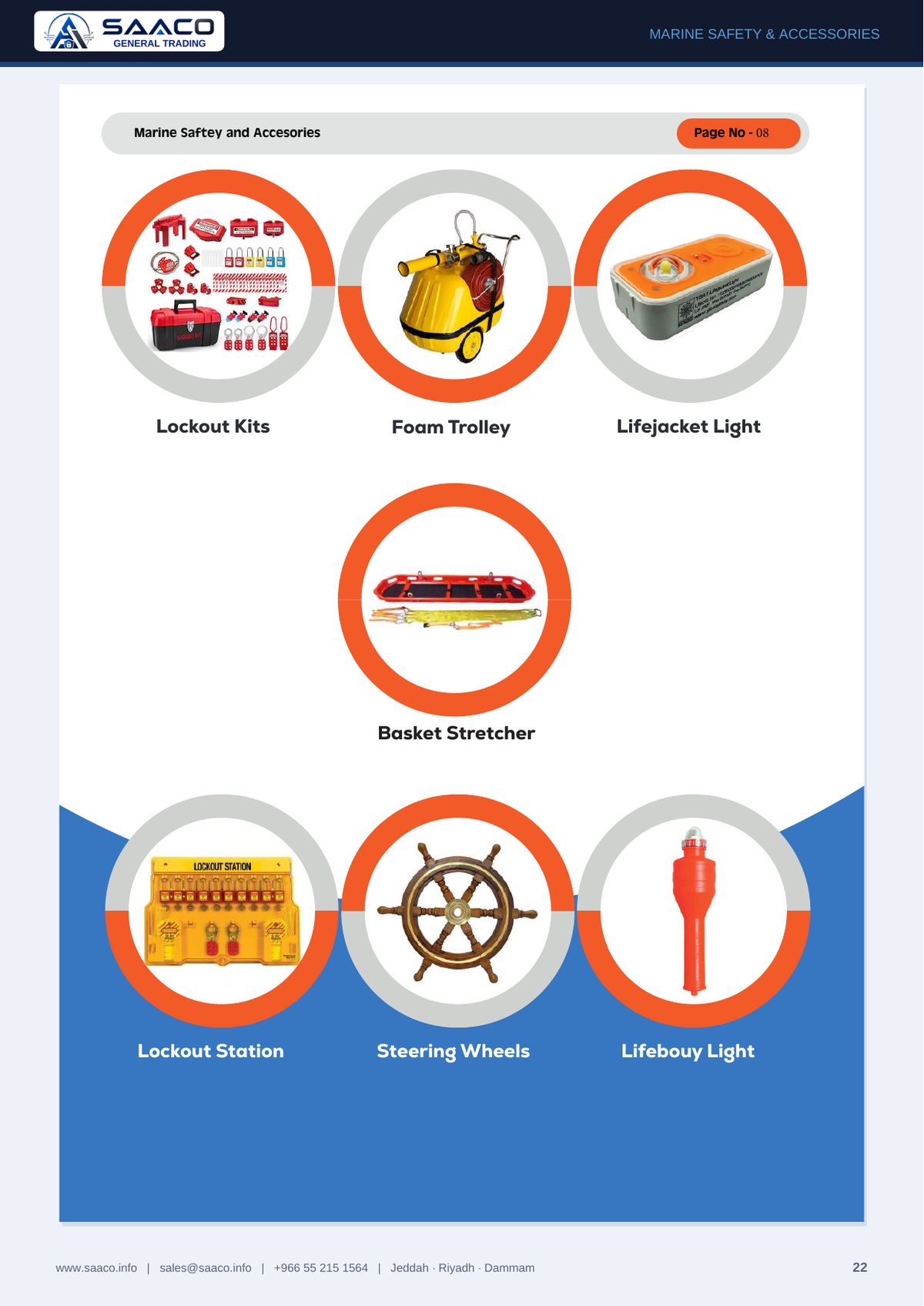 SAACO General Trading profile and product catalogue — page 22