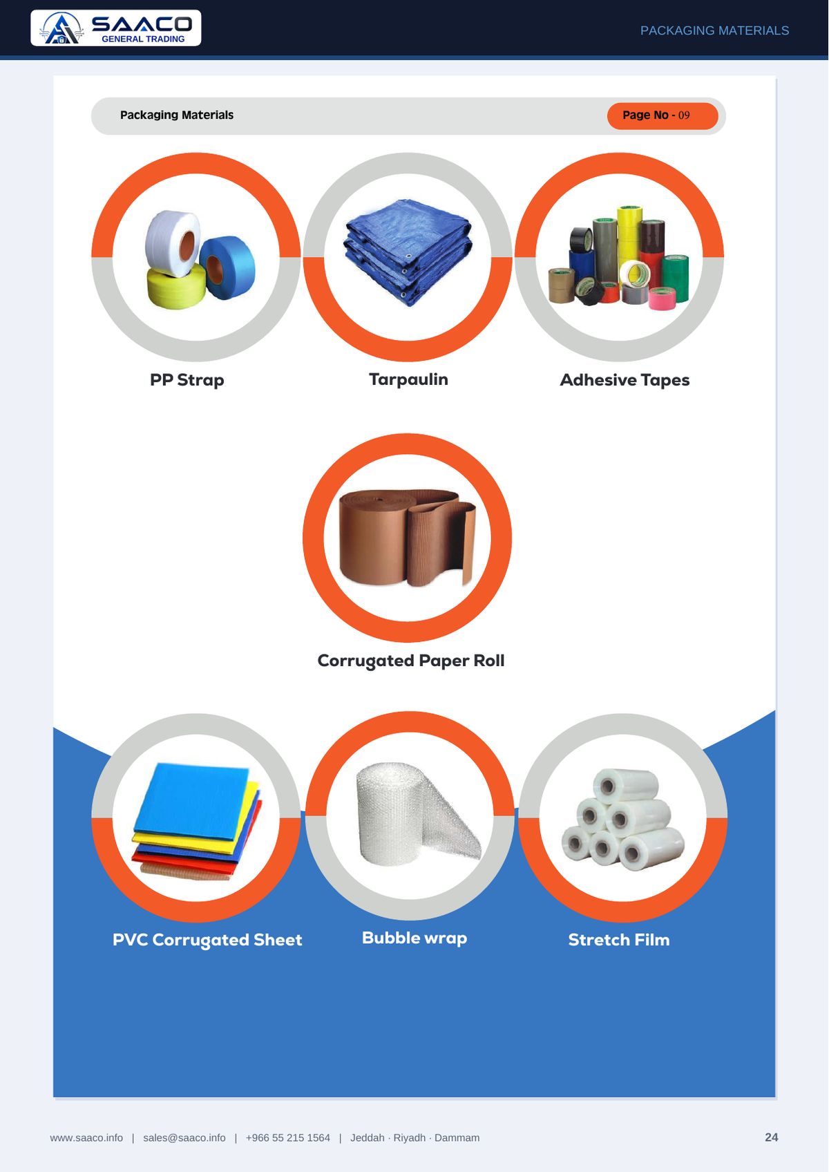SAACO General Trading profile and product catalogue — page 24