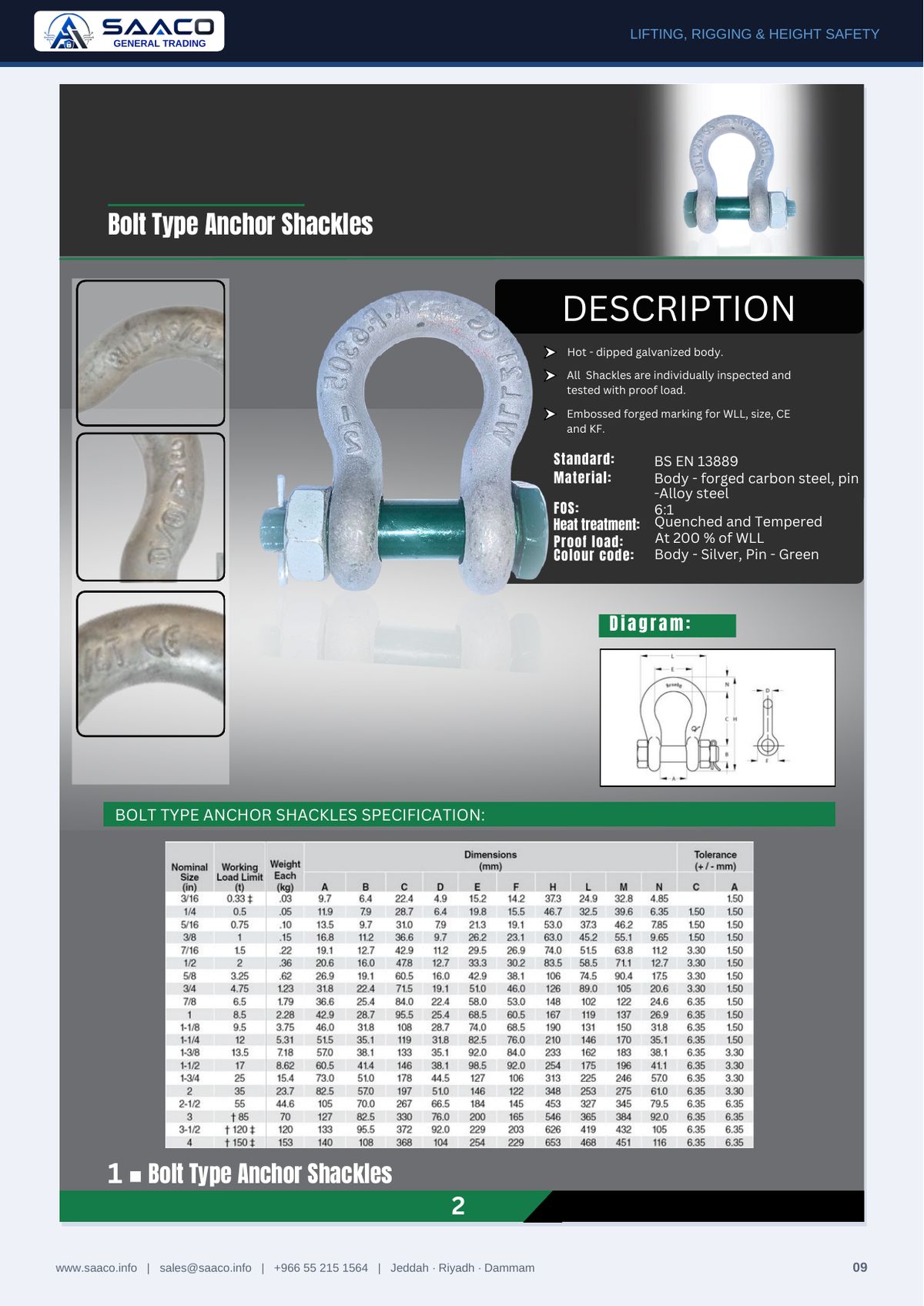 SAACO General Trading profile and product catalogue — page 9